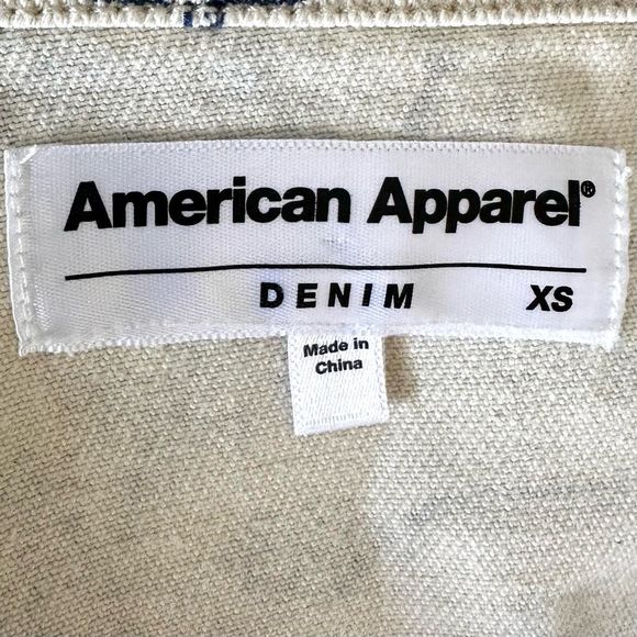 American Apparel Old Hollywood Toile Denim Jacket - Picture 8 of 8